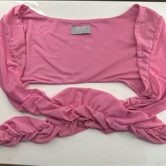 Outcast Clothing Ainsley Crop Top and Mini Skirt Set - Picture 6 of 6